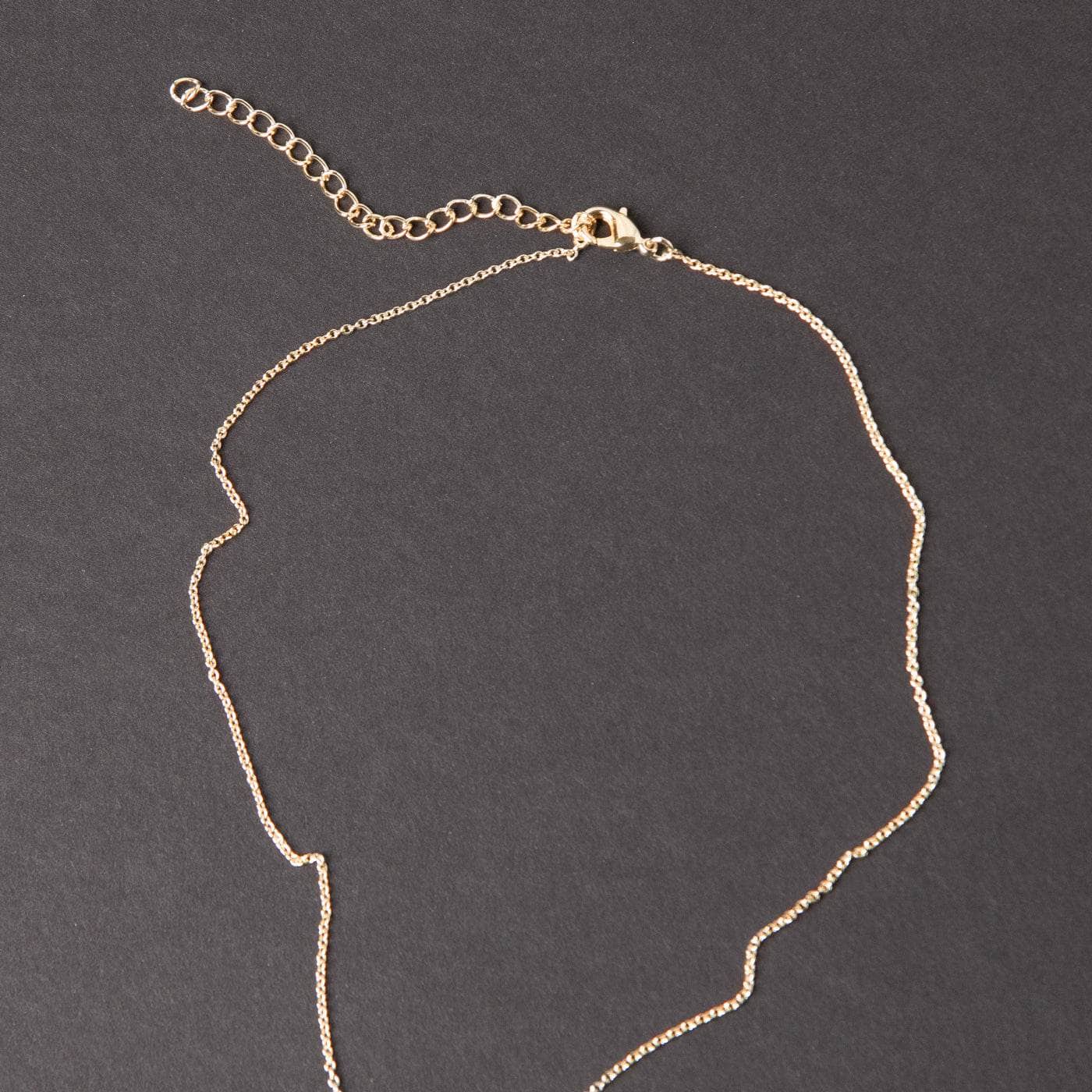 Green Amethyst Crystal Point Necklace