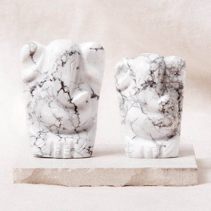 Howlite Ganesh