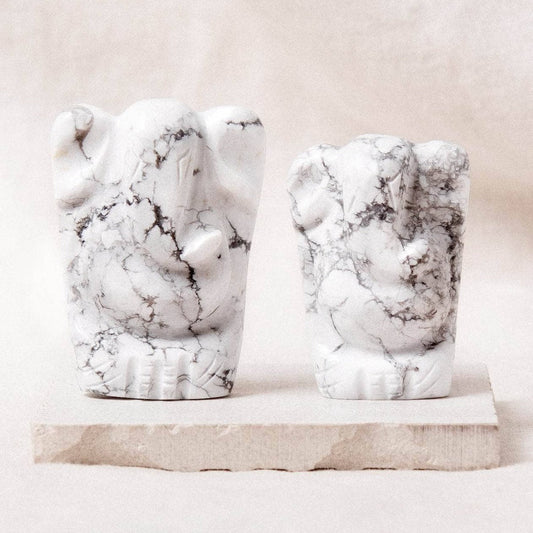 Howlite Ganesh