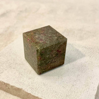 Ruby-Kyanite Cube