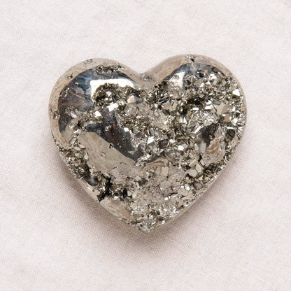Natural Pyrite Heart - AAA Premium Quality