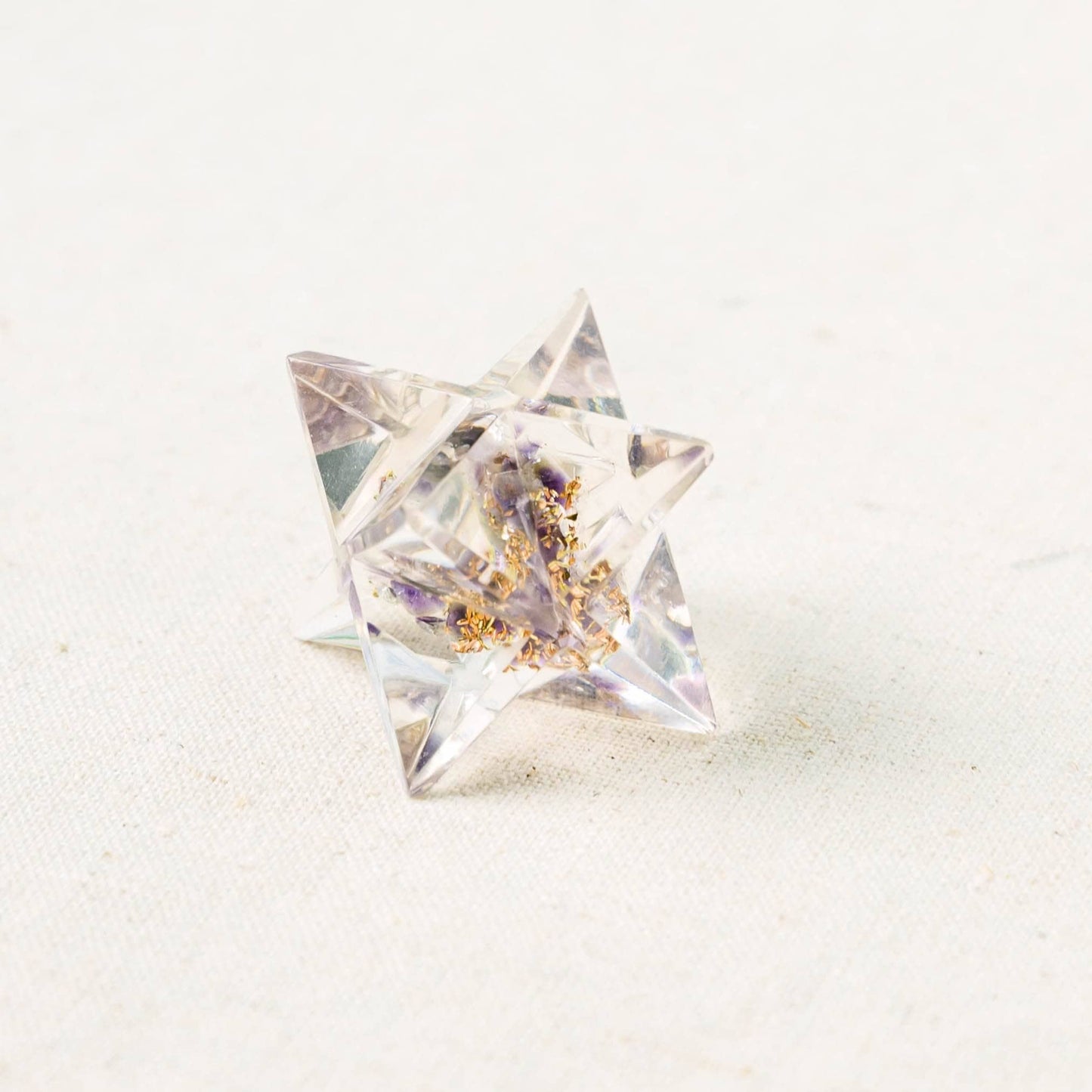 Tiny Gemstone Orgone Merkaba
