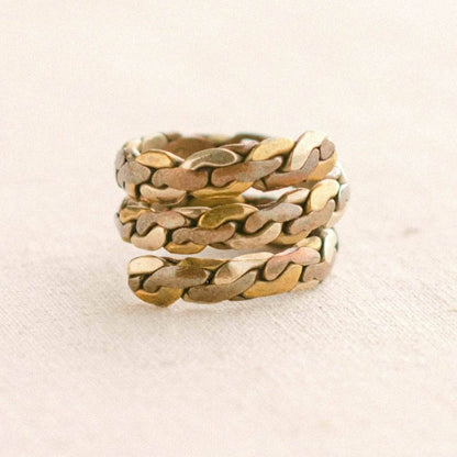 Tibetan Twisted Healing Ring
