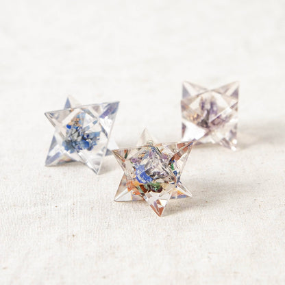 Tiny Gemstone Orgone Merkaba