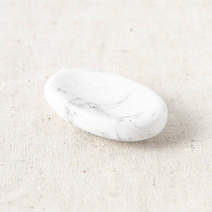 Howlite Worry Stone