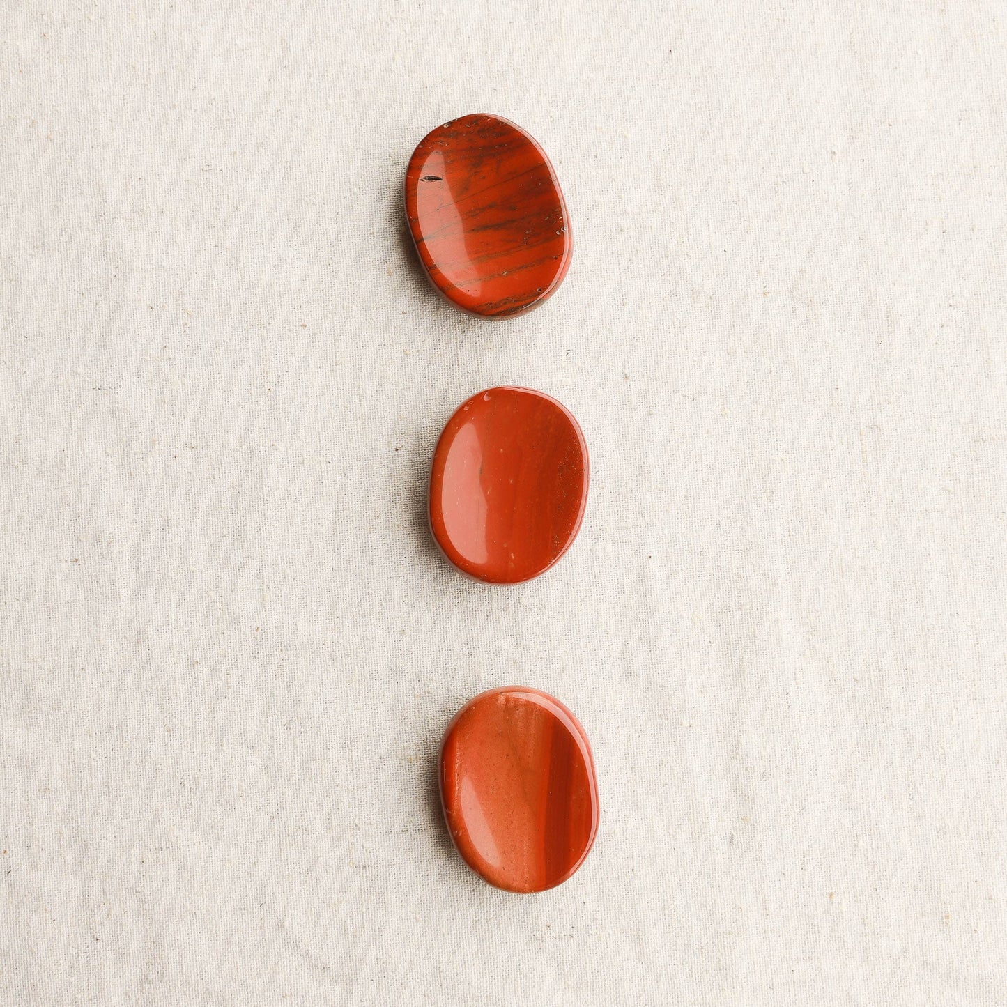 Red Jasper Worry Stone