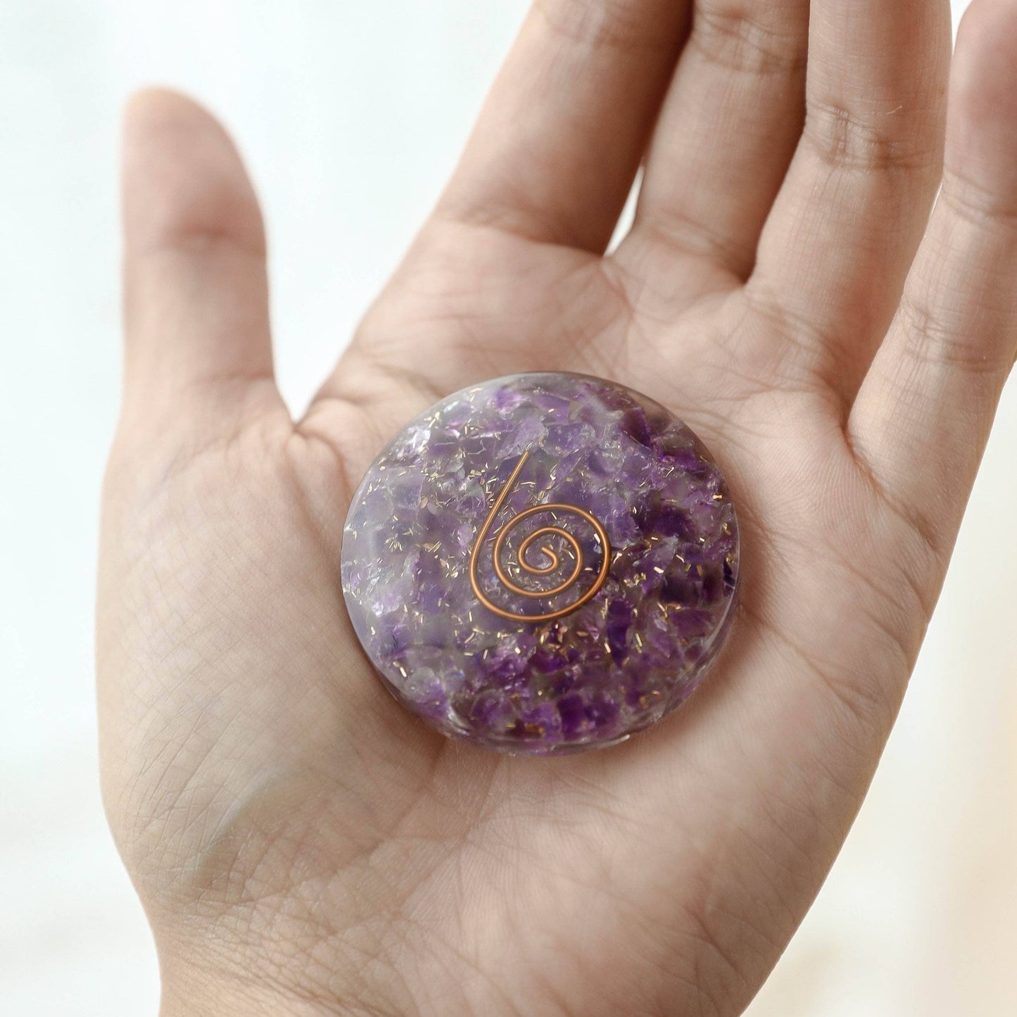 Gemstone Orgone Disc