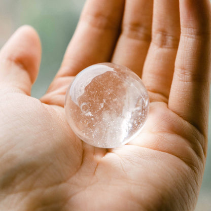 Clear Quartz Sphere with Tripod - AAA Premium Quality