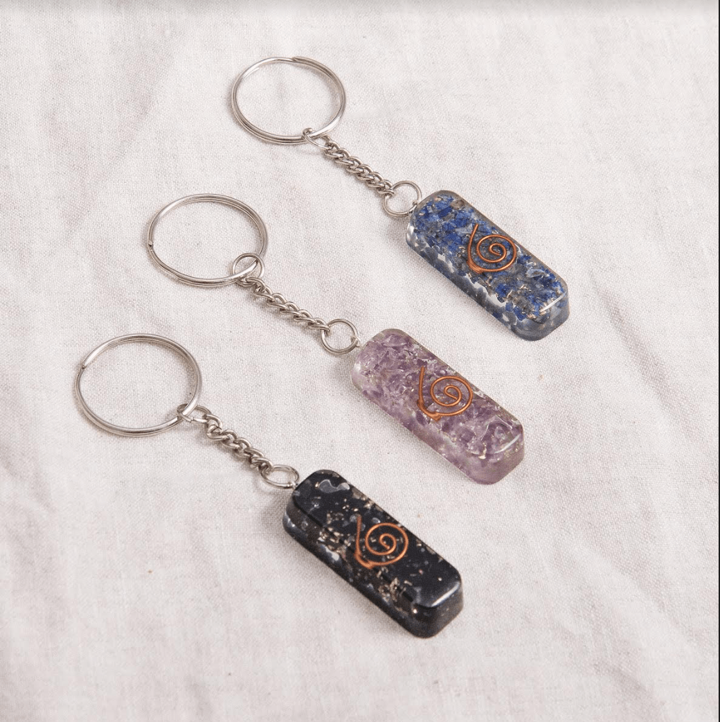Orgonite Gemstone Keychains