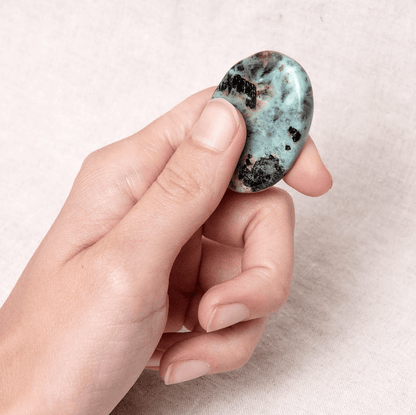Chrysocolla Worry Stone