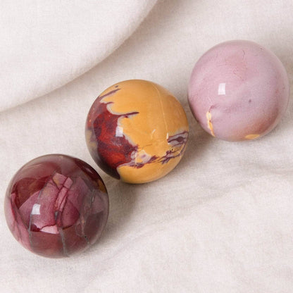 Mookaite Jasper Sphere with Tripod - AAA Premium Quality