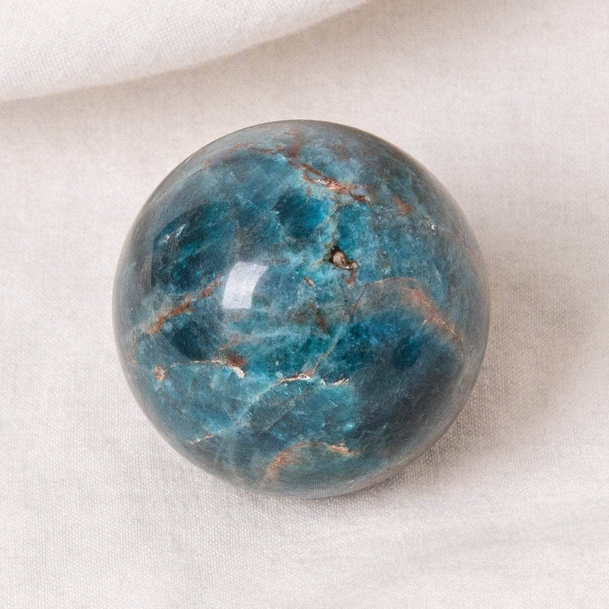 Apatite Sphere with Tripod