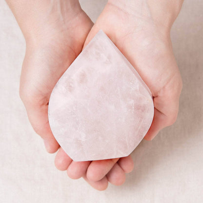 Crystal Quartz Flame Freeform Crystal