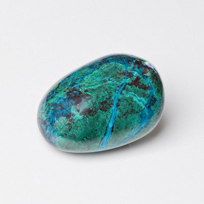 Rare Peruvian Chrysocolla Palm Stone
