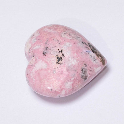 Peruvian Rhodonite Hearts - AAA Premium Quality