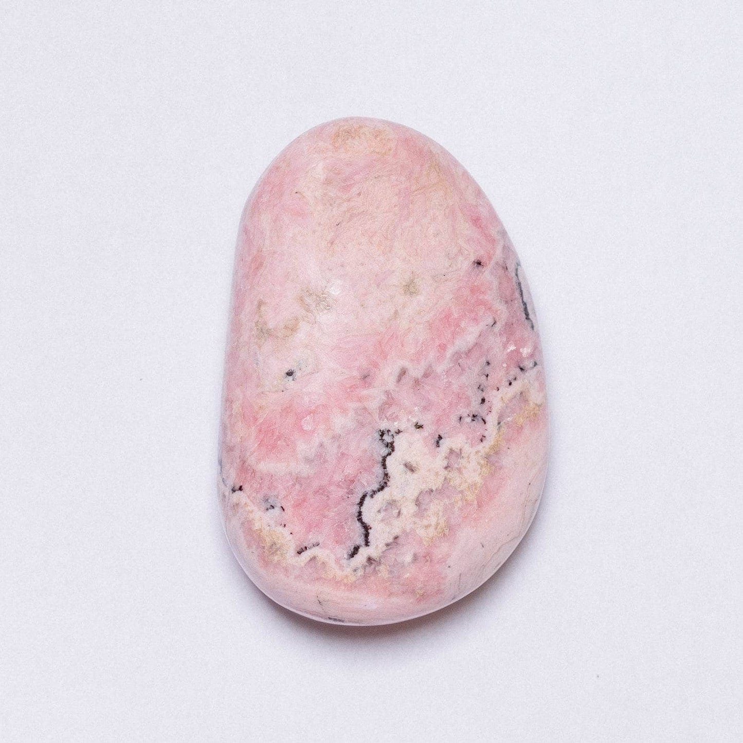 Peruvian Rhodochrosite Palm Stones - AAA Premium Quality