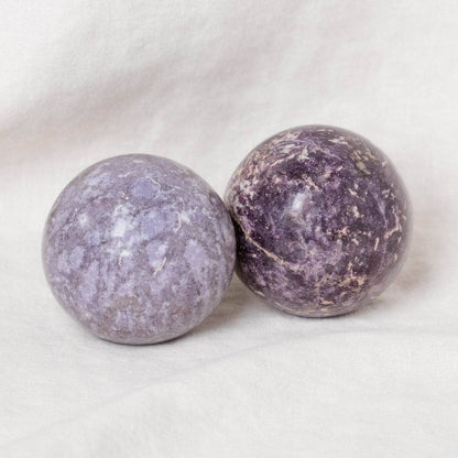Lepidolite Sphere with Tripod - AAA Premium Quality