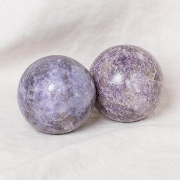 Lepidolite Sphere with Tripod - AAA Premium Quality