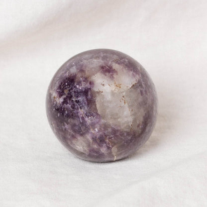 Lepidolite Sphere with Tripod - AAA Premium Quality