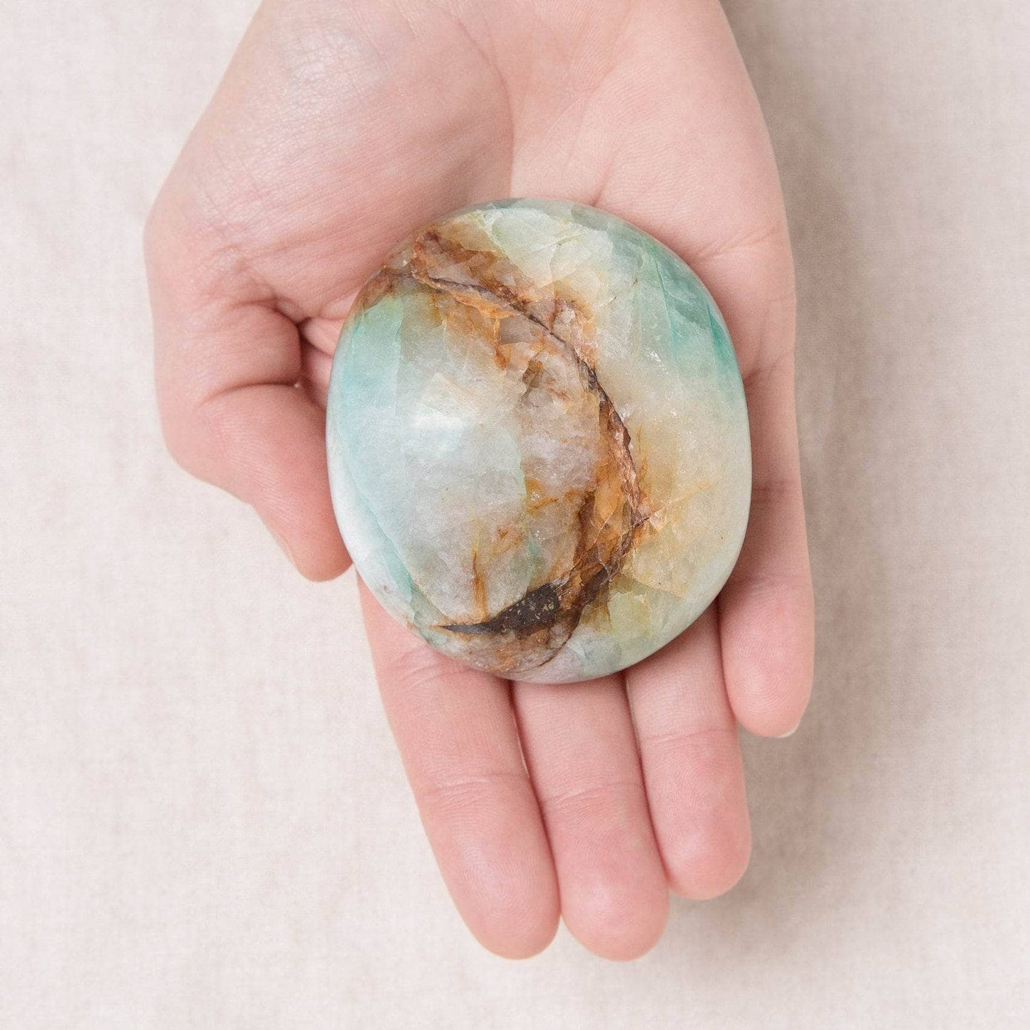 Rare Quantum Quattro Palm Stones
