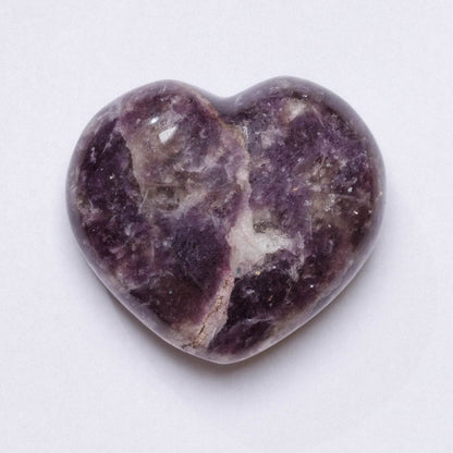 Lepidolite Hearts - AAA Premium Quality