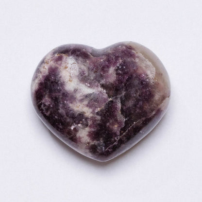 Lepidolite Hearts - AAA Premium Quality