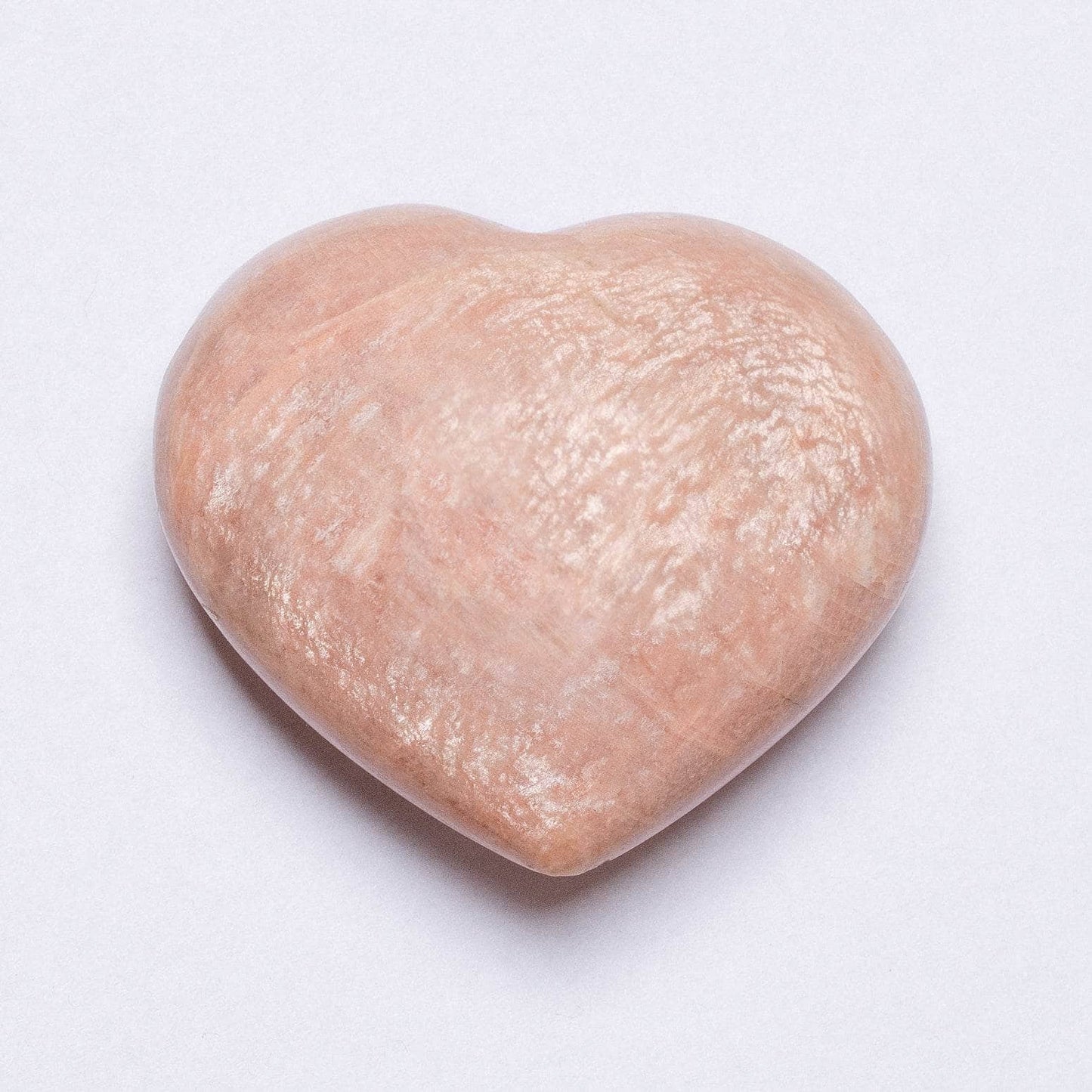 Peach Moonstone Hearts - AAA Premium Quality