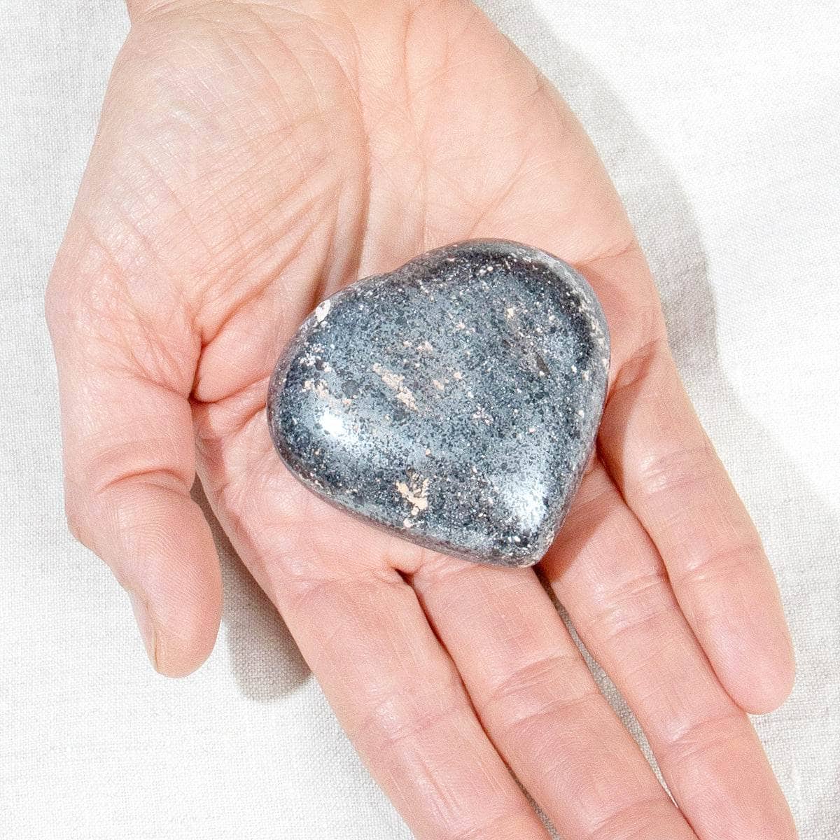 Hematite Heart