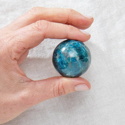 Apatite Sphere with Tripod