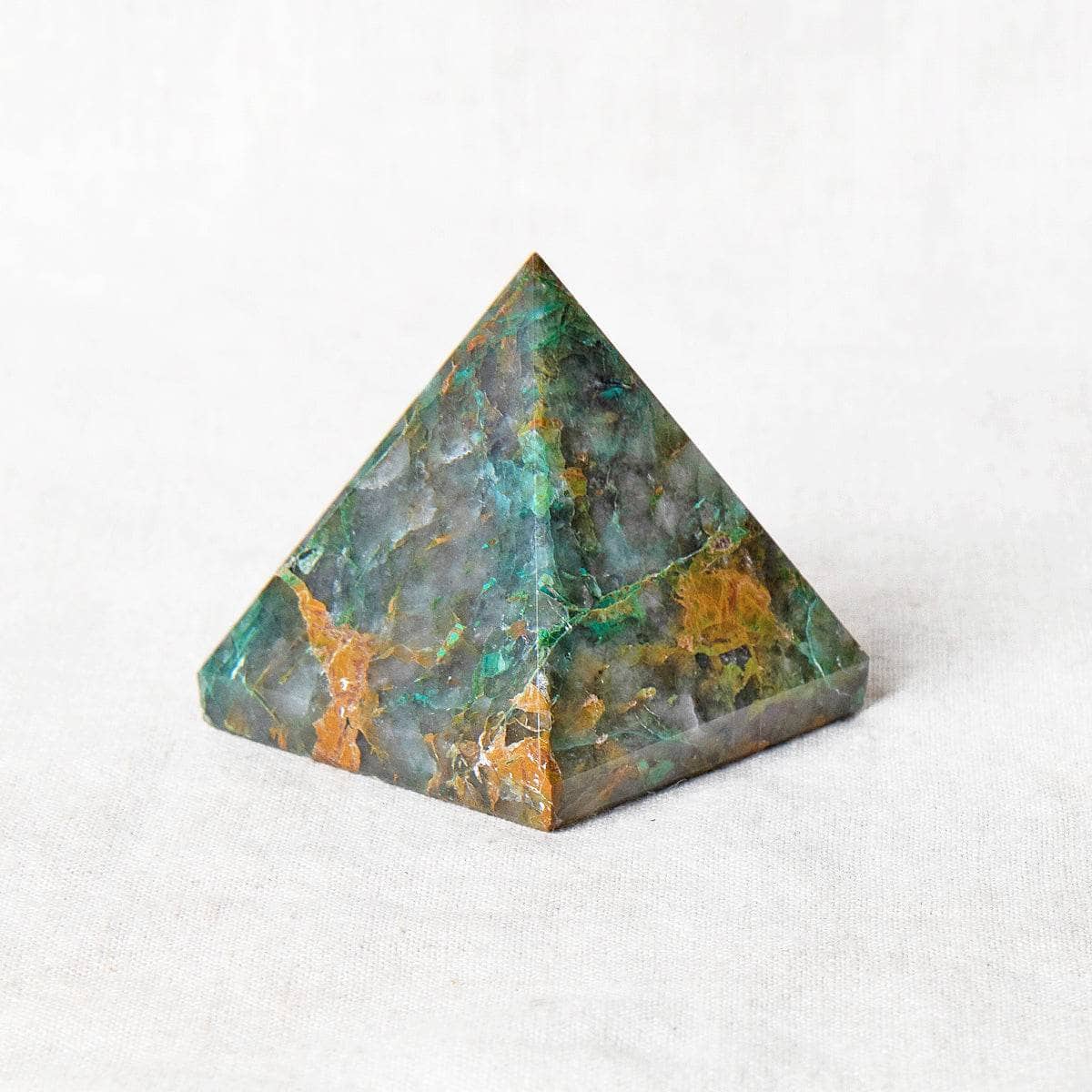 Chrysocolla Pyramid