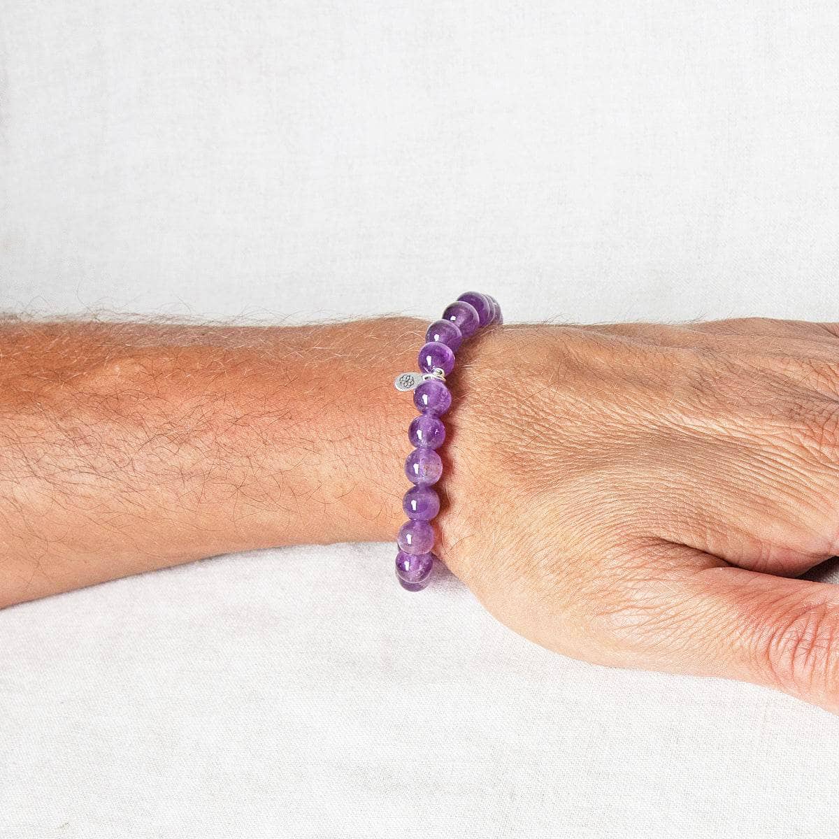 Amethyst Energy Bracelet 8mm