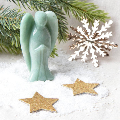 Green Aventurine Angel