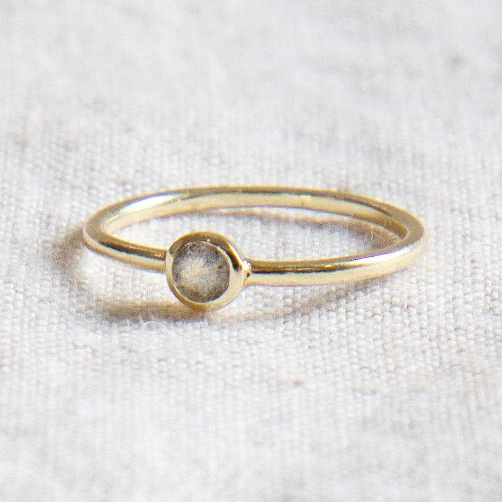 Labradorite Silver or Gold Ring