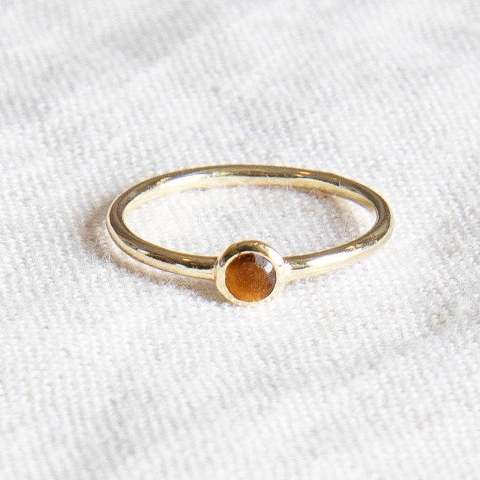 Tiger Eye Silver or Gold Ring
