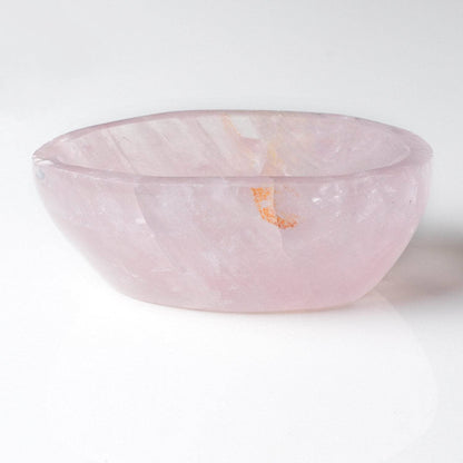 Rose Quartz Crystal Bowls- 1 of a Kind