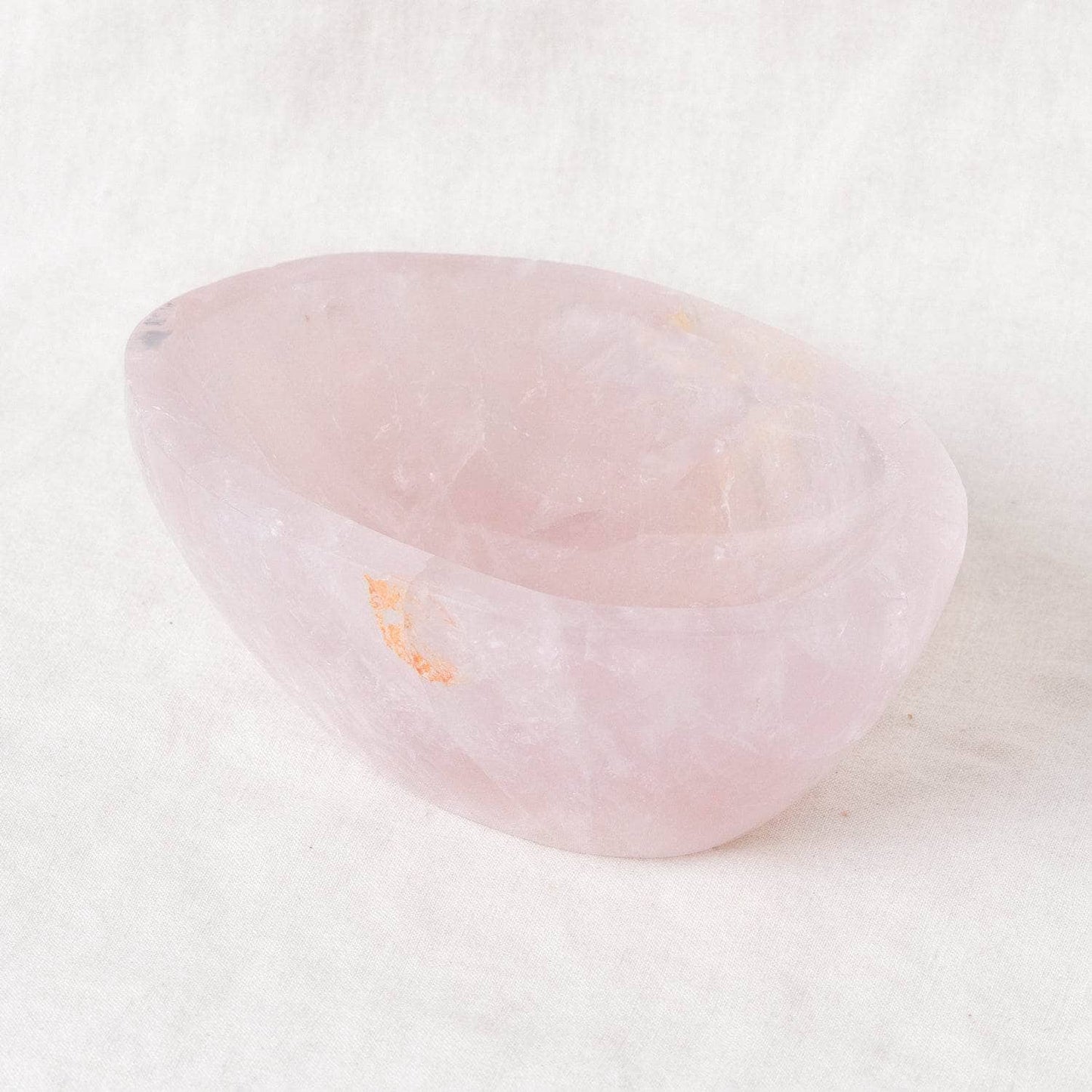 Rose Quartz Crystal Bowls- 1 of a Kind