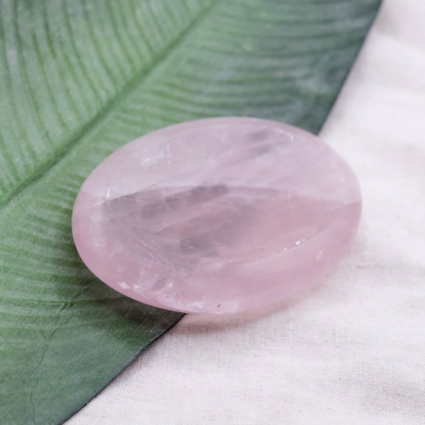 Rose Quartz Crystal Bowls- 1 of a Kind