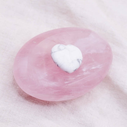 Rose Quartz Crystal Bowls- 1 of a Kind