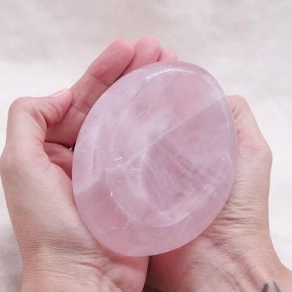 Rose Quartz Crystal Bowls- 1 of a Kind