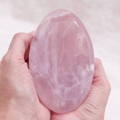 Rose Quartz Crystal Bowls- 1 of a Kind