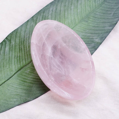 Rose Quartz Crystal Bowls- 1 of a Kind