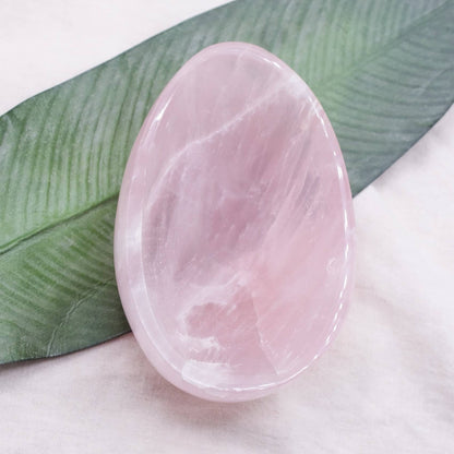 Rose Quartz Crystal Bowls- 1 of a Kind