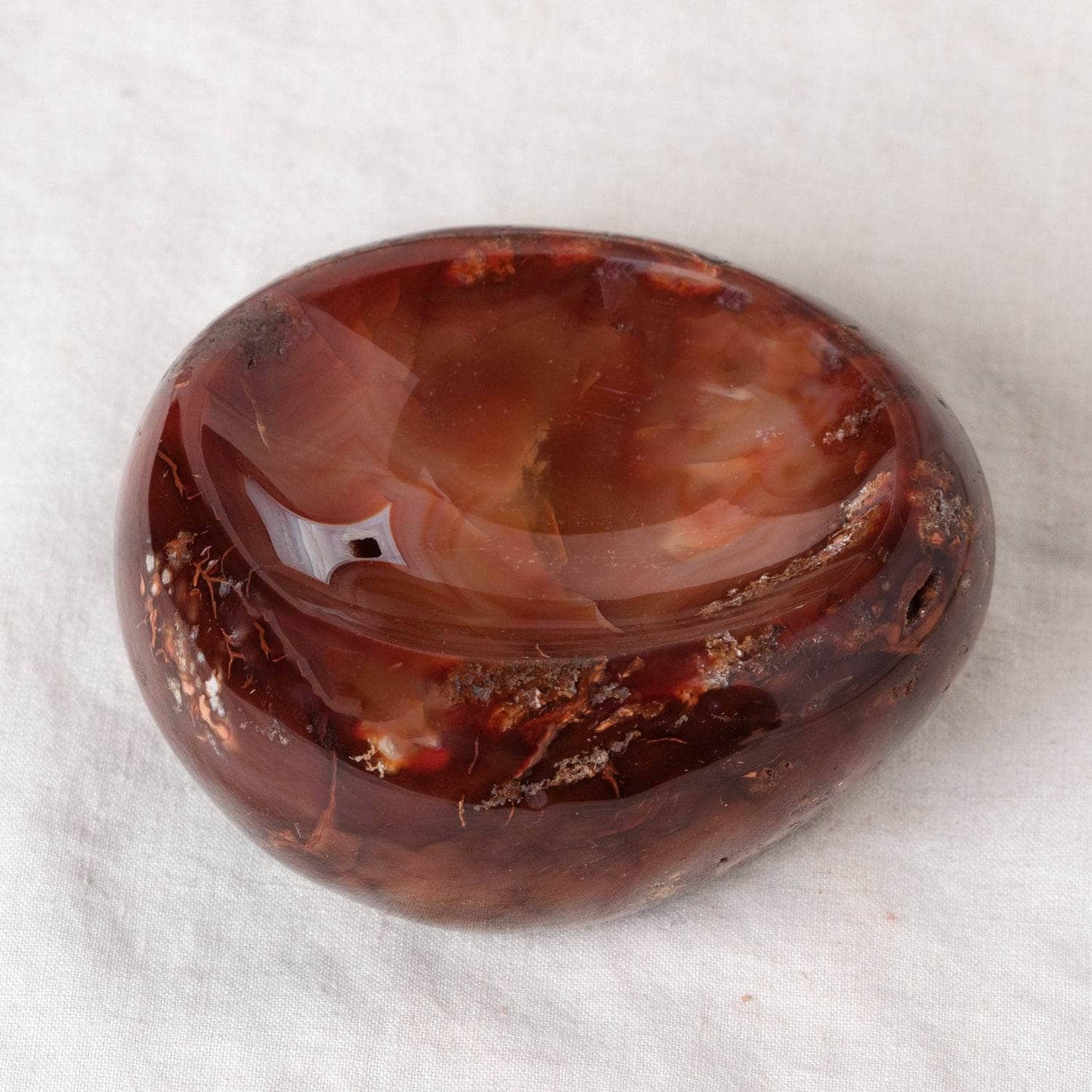 Carnelian Crystal Bowls - Large - 1 of a Kind