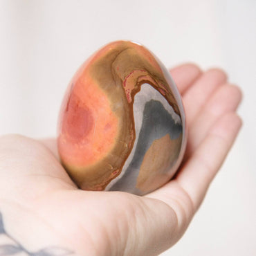 Polychrome Jasper Eggs - AAA Premium Quality