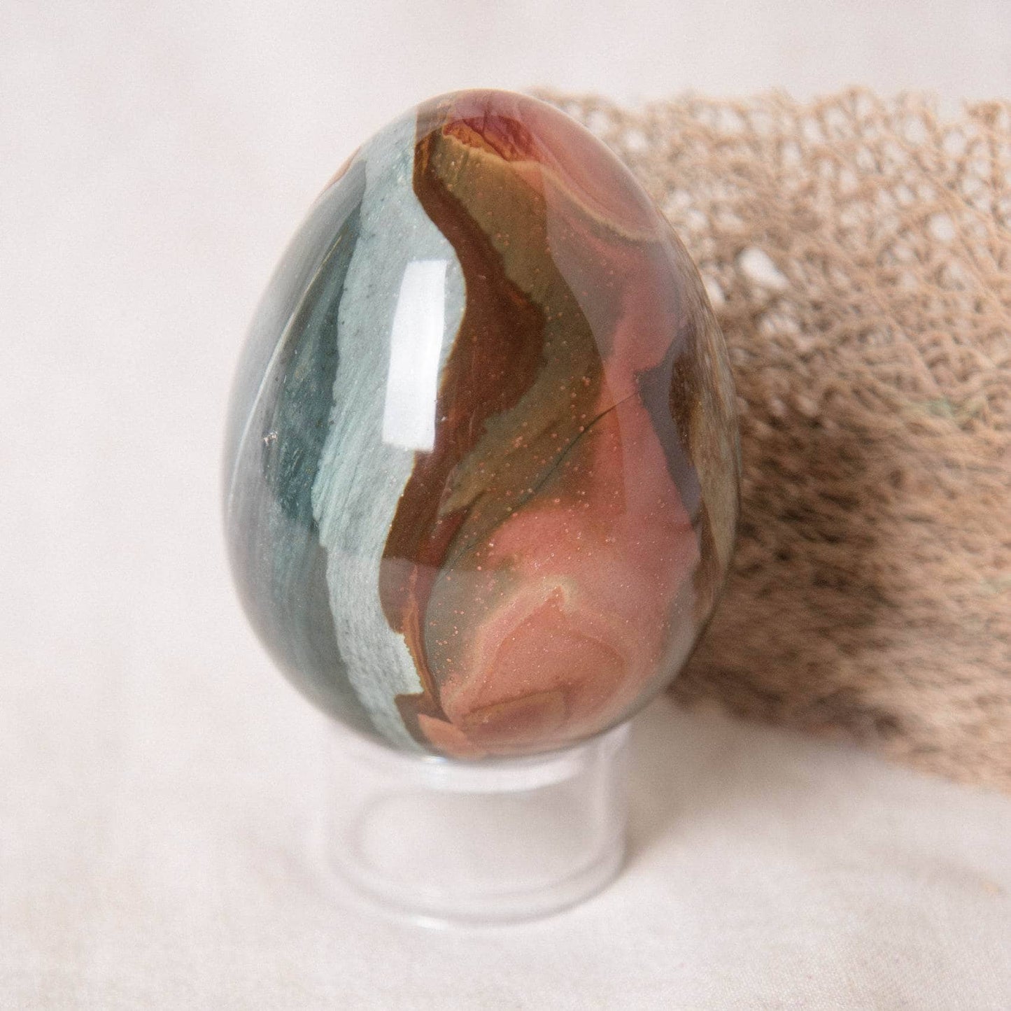 Polychrome Jasper Eggs - AAA Premium Quality