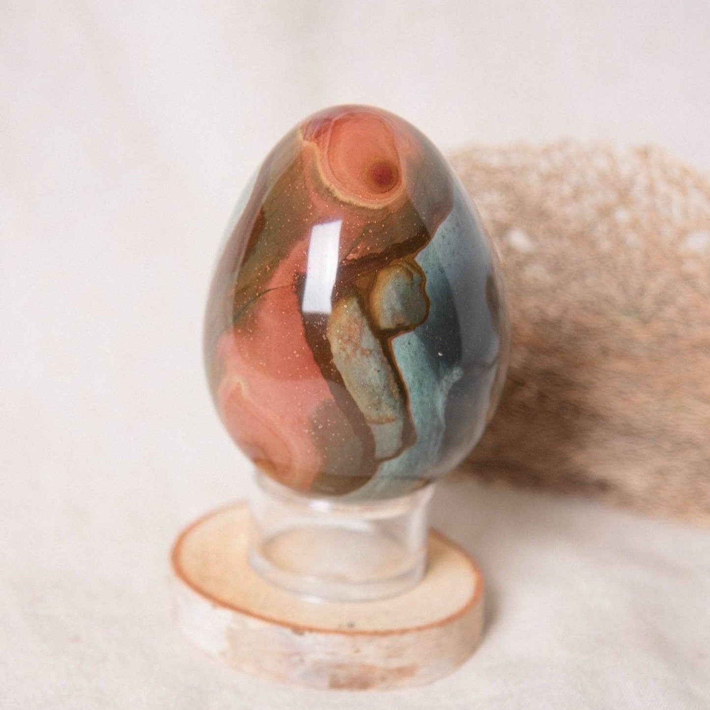 Polychrome Jasper Eggs - AAA Premium Quality