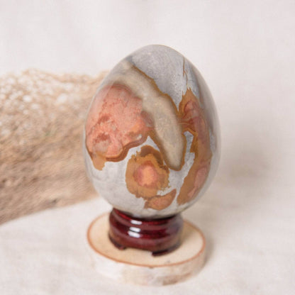 Polychrome Jasper Eggs - AAA Premium Quality
