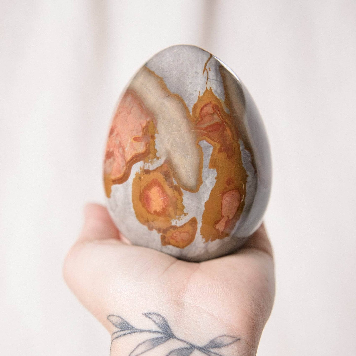 Polychrome Jasper Eggs - AAA Premium Quality