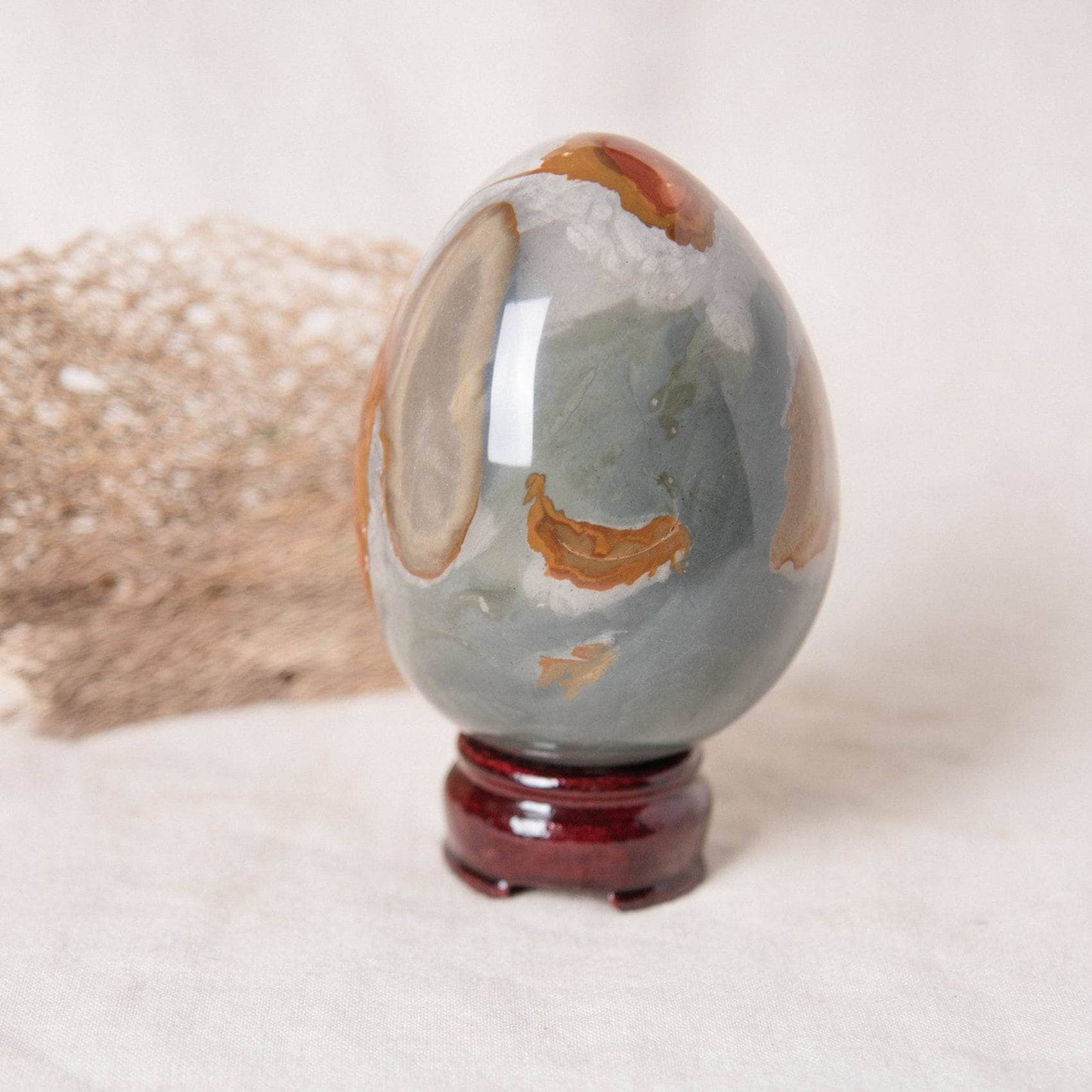 Polychrome Jasper Eggs - AAA Premium Quality