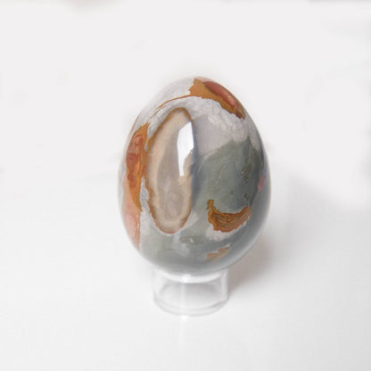 Polychrome Jasper Eggs - AAA Premium Quality